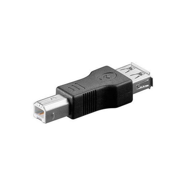 ADAPTADOR USB B Macho/A Hembra