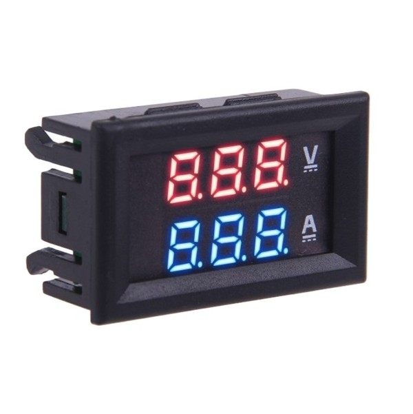 Voltimetro Amperimetro Digital 0-100V 10A - Rantec Electronics