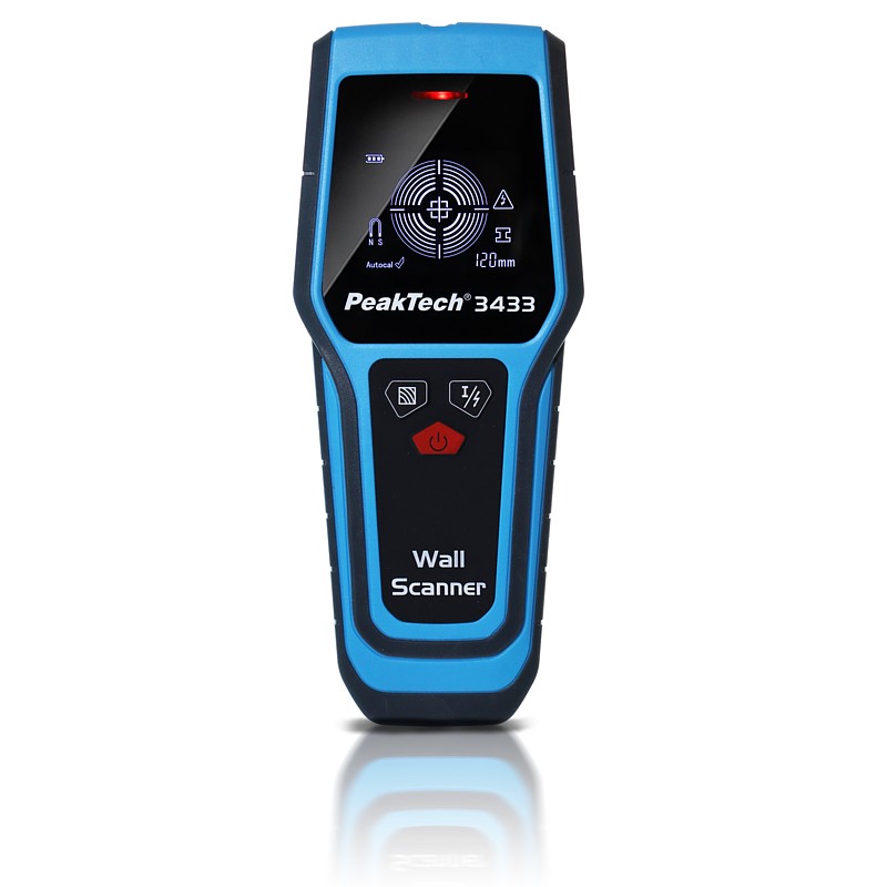 PeakTech® P3433 Escáner de pared digital