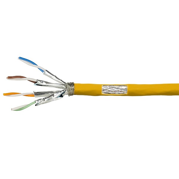 Cable S/FTP Cat7A Cu rigido LSZH 50mts