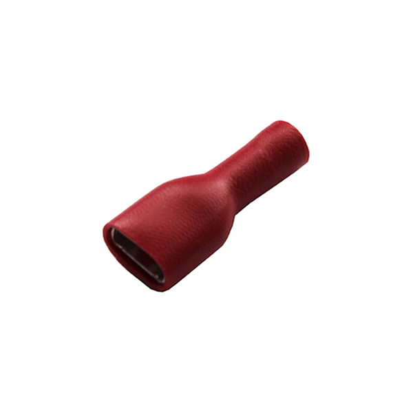 Faston Hembra 6,3mm Rojo 0,25-1,65mm2