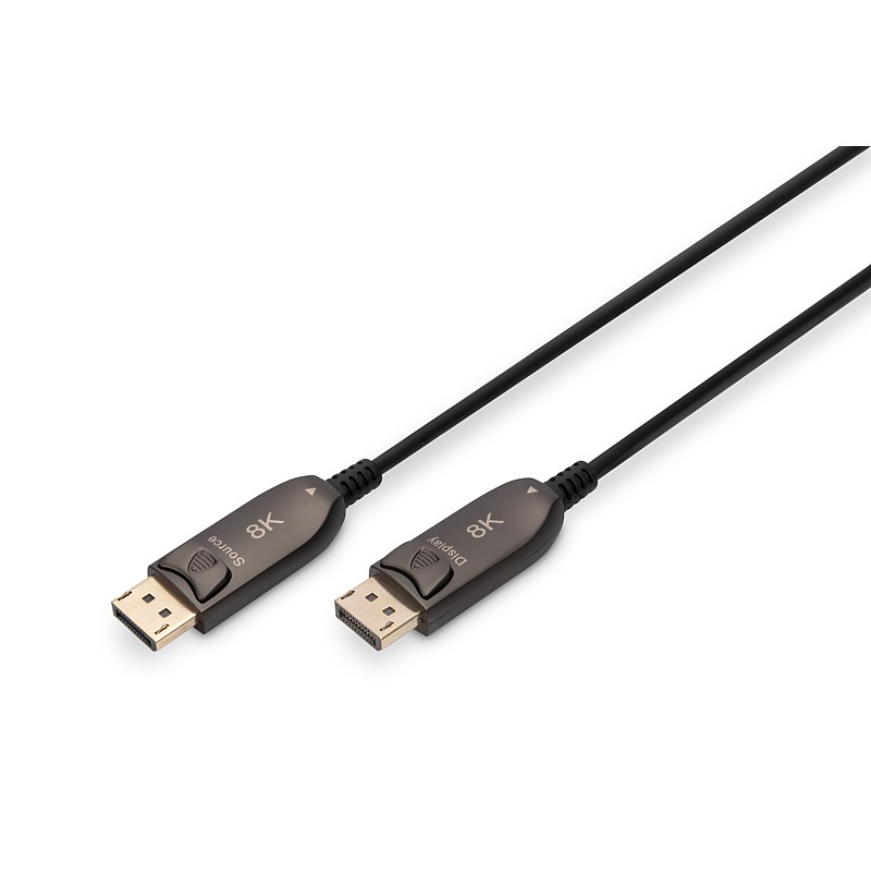 Cable DisplayPort 1.4 Macho-Macho FO 15mts