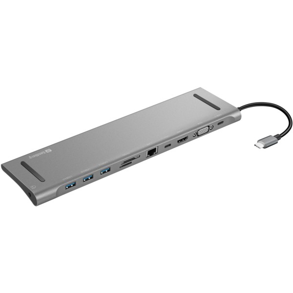 136-31 Base USB-C 10 en 1 -Docking Station-