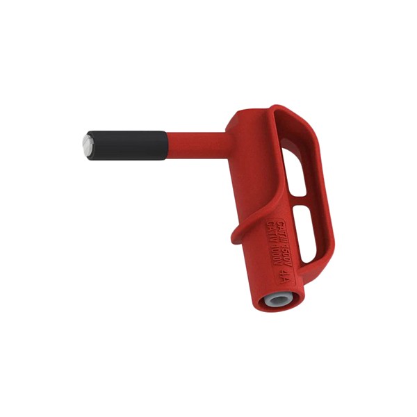 MGP5IECR Adaptador Magnético 5mm para banana de 4mm Rojo