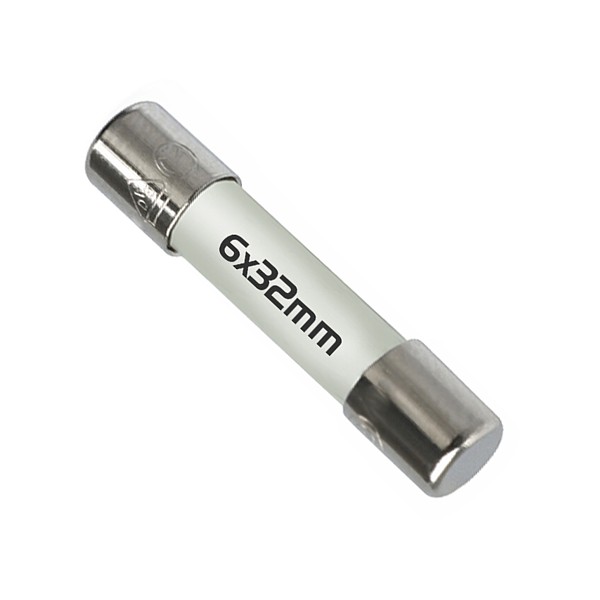 P7621 Fusible cerámico 10A / 600V 6x32mm super rápido