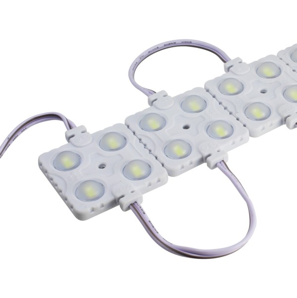 Módulo 4 Leds SMD 12V 2W Blanco Dia