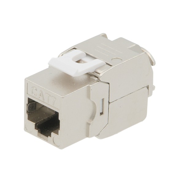 Keystone RJ45 FTP Cat7 Tool-Less 180º