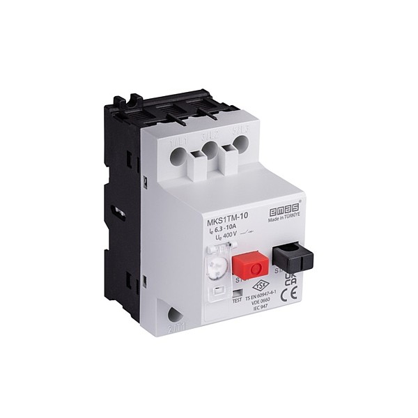 MKS1TM-6.3 Disyuntor de seguridad para motores 4-6,3A (Guardamotor)