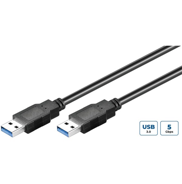 Cable USB 3.2 A Macho-Macho 0,5Mts