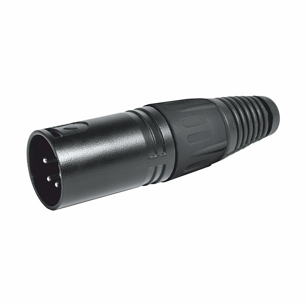 EQ9002/B Conector XLR4 Macho Negro