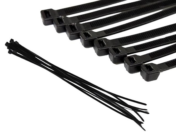 Brida 4,8x370mm Negra 100uds.