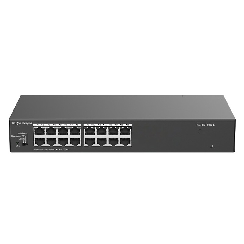 RG-ES116G-L Switch Gigabit de 16 puertos