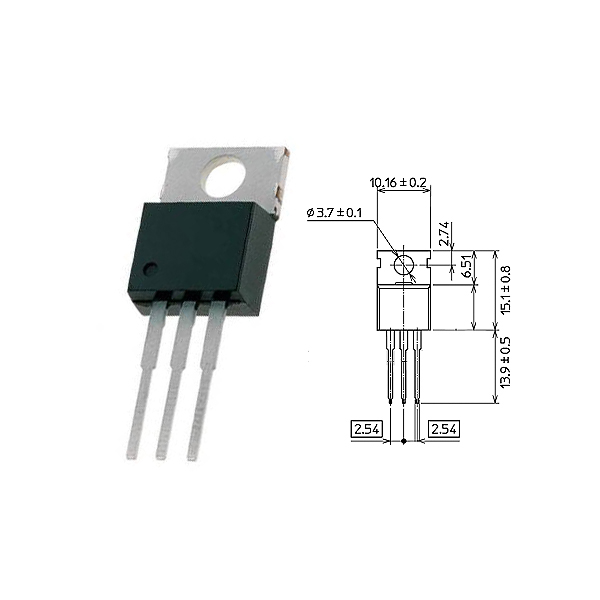 BD241C TO220 NPN 3A 100V Medium-power Transistor
